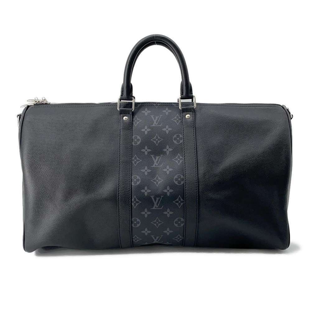 Louis Vuitton Taiga Eclipse Keepall Bandouliere 5… - image 1